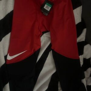 NIKE DRI-FIT Football Padded 3/4 Compression Pants Size XXL NWT